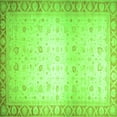 thumbnail image 1 of Ahgly Company Indoor Square Abstract Green Modern Area Rugs, 8' Square, 1 of 4