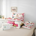 thumbnail image 6 of Castle Fairy Xmas Nutcracker 7-Piece Twin Bedding Sets,Geometric Plaid Bedding Comforter Set,Dance Ballet Breathable Sheet Sets,Ultra Soft Merry Christmas Home Decor,Reversible, 6 of 8