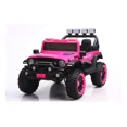 thumbnail image 1 of The Baby Shop Carro Montable Eléctrico Rosa C/ Karaoke Camioneta 4x4, 1 of 4