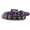 Purple-S, variant on Trendy Waist Belt Studded Rhinestones Crystal for Street Dance Rivets Belt Punk Waist Chain Skull Buckle
