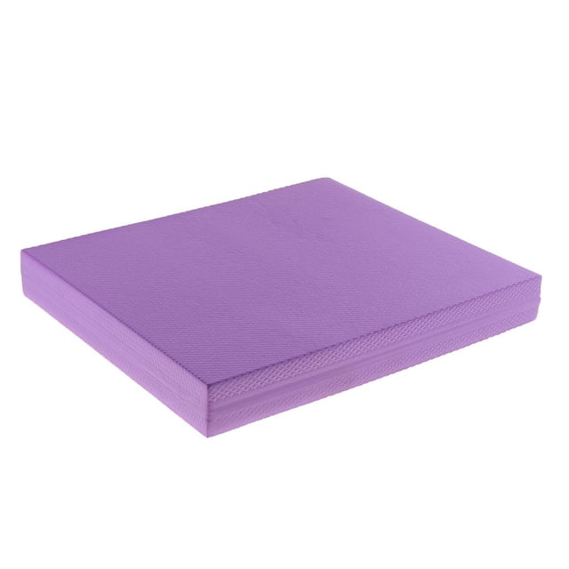 Durable Board Yoga Estera protectora Cojín de 39x33x4.8cm Púrpura Sharpla Colchoneta de yoga