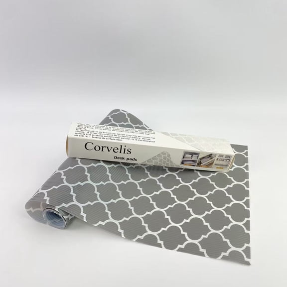 Corvelis Desk pads,Dark Gray Plastic Table Protector Cover Pad, 1.5mm Thick Waterproof Leather-Look PVC Rectangle Desk Mat, Anti Scratch Oil Resistant Tabletop Area Mat for Dining Table