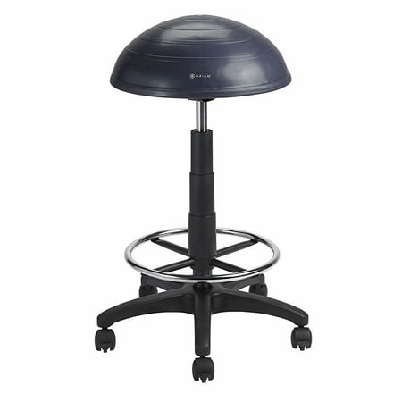 Gaiam High Rise Yoga Exercise Fitness Balance Ball Office Desk