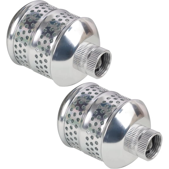 2 Pack Bubbler Sprinkler Heads, Aluminum Diffuser Flood Nozzle for Delicate Watering, Gentle Garden Metal Watering Soaker Sprinkler for Plants Garden Lawn Yard