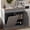 Grey, variant on Spurgehom 13 Gallons Tilt Out Trash Cabinet Kitchen Waste Bins, Tilt Out Laundry Hamper Hidden Trash Cabinet Pet Proof Trash Can for Kitchen, Rustic