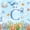 Watercolor C, variant on jejeloiu Ocean Themed Monogram F Bed Sheets For Kids,Sea Sealife Initial King Sheets,4pcs