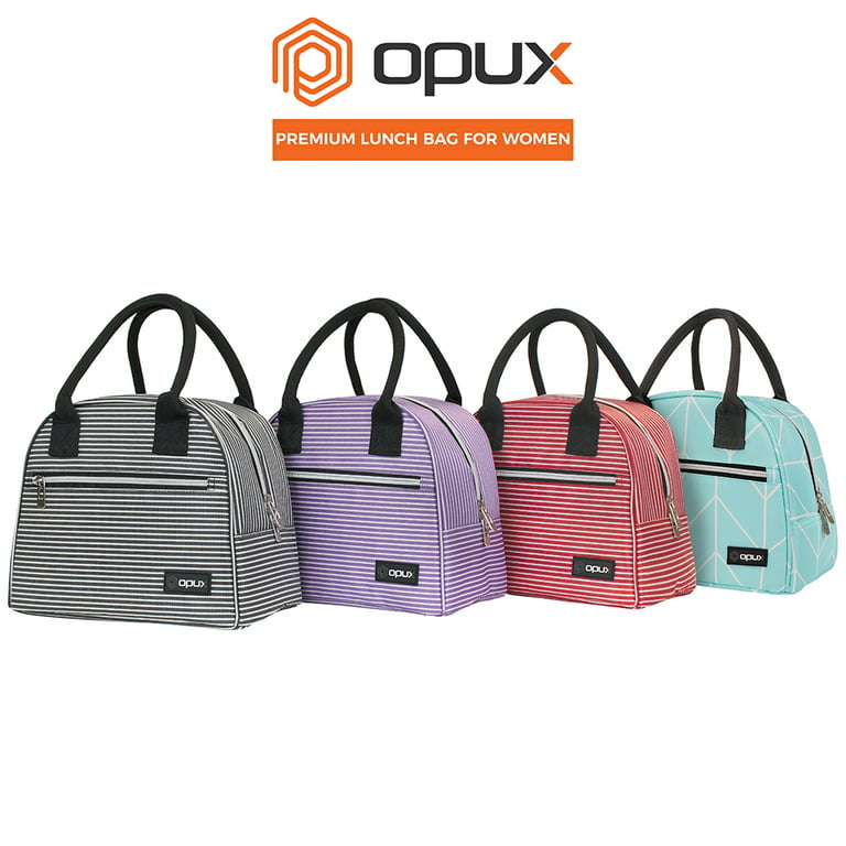 OPUX Insulated Lunch Box Women, Lunch Bag Tote Girls Kids Teen Adult, Cute  Soft Lunch Cooler Container Work School, Reusable Thermal Food Meal Prep  Organizer Lunch Pail Travel Beach, Light Pink 