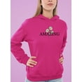 thumbnail image 2 of Amazing Daisies Bouquet Hoodie Women -Image by Shutterstock, Female Small, 2 of 4