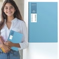 thumbnail image 2 of A5 Notebook Insert,A5 Notebook,A5 Notebook Paper,Wide Ruled Notebook Paper,Composition Notebook Wide Ruled,Graphing Notebook,5 Subject Notebook,Multi Subject Notebook,One Subject Notebook,Blue, 2 of 8