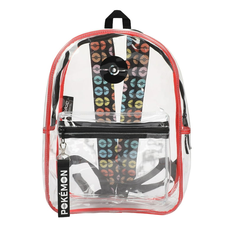 Pokemon Multi Character AOP Adult 17 Backpack With Removable Laptop Pouch