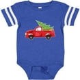 thumbnail image 3 of Inktastic Christmas Vintage Truck with Christmas Tree Boys or Girls Baby Bodysuit, 3 of 5
