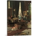 thumbnail image 1 of ARTCANVAS Hide and Seek Canvas Art Print by James Tissot - Size: 26" x 18" (1.50" Deep), 1 of 9