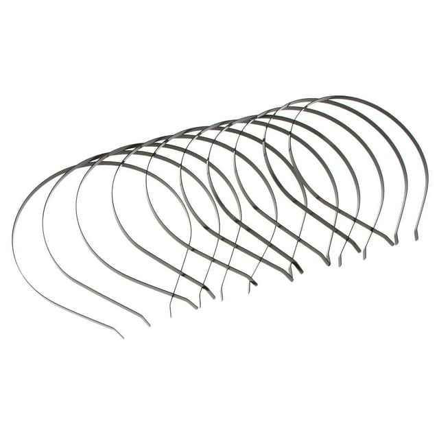 10/Set de Diadema de Metal Salvador Diadema de Gato DIY Negro