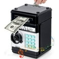 thumbnail image 1 of Alcancía para niños, contraseña electrónica Hucha ATM dinero, 1 of 7