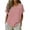 Red(Ladies Tops), variant on GUACER Gingham Plaid Shirts for Women Short Sleeve Cotton Linen Summer Tops Casual Checkered Tunic Blouses