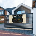 thumbnail image 4 of Salouo Owl with Mandala Pattern Holiday Banner Outside Party Decoration Banner (1PC) Festival Supplies Fit for Birthday Parties & Celebrations & Chrismas-Medium, 4 of 8