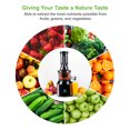 thumbnail image 2 of VENTRAY Masticating Juicer, Professional Slow Press Juicer Machine, BPA Free Juice Extractor with Reverse Function, Easy to Clean with Large Feed Chute for Nutrient Fruit & Vegetable Juice - Black, 2 of 7
