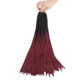 thumbnail image 2 of DPTALR Perruque Africaine Femme Cheveux Bouclés Tresse Sale Perruque Crochet Cheveux, 2 of 2