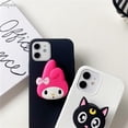 thumbnail image 5 of Funda con soporte y diseño divertido de Snoopy y melodía para iPhone 7, 8 Plus, X, XS, XR, 11, 12, 13, 14, 15 Pro Max, Mini, Charlie Brown Cat, 5 of 5