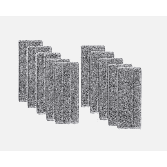 Microfiber Replacement Mop Pads For Hard Floor Cleaning Washable Reusable 10PCS