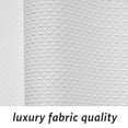 thumbnail image 6 of Microdry Deluxe Textured Fabric Shower Curtain, 72" x 72", White, 6 of 8