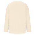 thumbnail image 5 of Kids' Sweatshirt Crewneck Long Sleeve Casual Pullover Basic Comfortable Classic Fit Solid Color Fall Top, 5 of 5