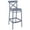 Dark Gray, variant on Compamia Cross Contemporary Resin Indoor Outdoor Bar Stool Taupe