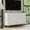 White, variant on TROPOW 5 Drawers Dresser for Bedroom, 31.5" Wide Wood Rustic Chest of Drawers with Bar Handles, Vintage Design, Storage Dressers Organizer for Bedroom, Living Room, Hallway