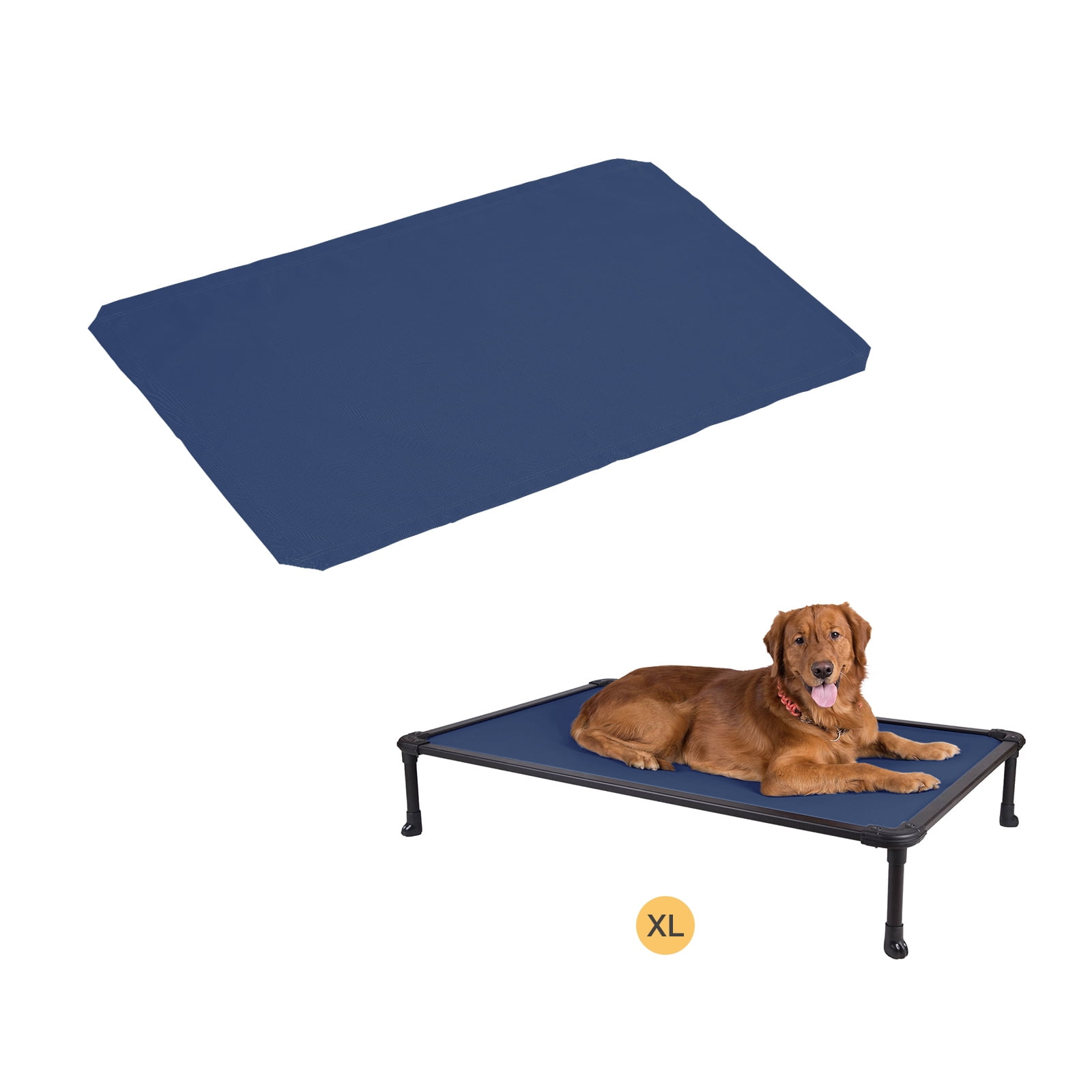 4 Sizes & 7 Colors in Available Veehoo Cooling Elevated Dog Bed
