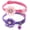 Pink+Purple, variant on Miaocao Puppy Collar with Bell and Flower, 2 Pack XS Dog Collars with Bell and Floral Girl Cute for XXS XS Extra Small Female Dogs Cats Tiny Pets Little Kitten Yorkie Chihuahua Pink Purple