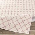 thumbnail image 5 of Surya Ustad UST-2315 24 x 35" Rectangle Fabric Rug in Dusty Pink/Cream, 5 of 7