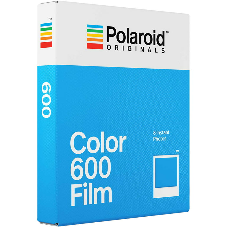 Polaroid Originals Color 600 Instant Film, White - 8 count
