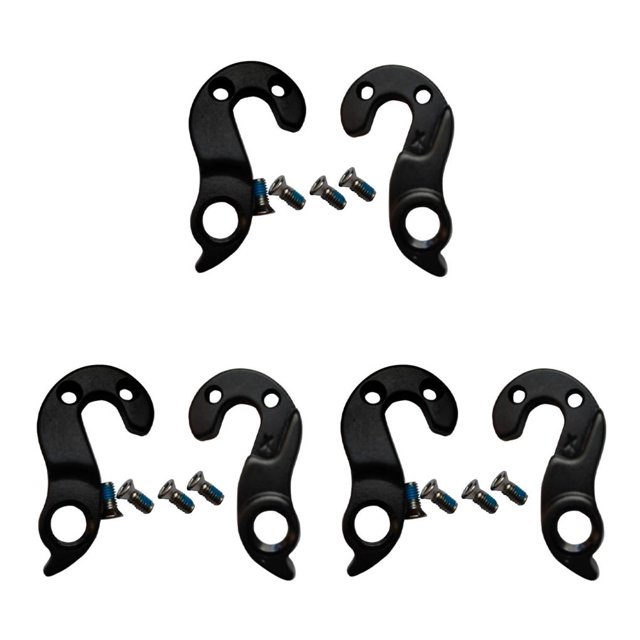 Sonducket Pack of 2 Tail Hook Compact Metal Transmission Replacing Upgraded Derailleur Size Rear Fittings Supplies Hooks Clasp Hanger Part Type1 NO1