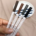 thumbnail image 4 of Puntas de tres ramas (multicolor) Lápiz de cejas con tinta para tatuajes resistente al agua y de larga duración para maquillaje natural(3D Tattoo Eyebrow Pencil with) JM, 4 of 5
