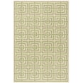 thumbnail image 2 of Safavieh Linden Derbhile Geometric Indoor/Outdoor Area Rug, Cream/Olive, 5'3" x 7'6", 2 of 8