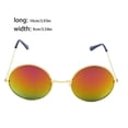 thumbnail image 4 of Gafas de sol Qarigey Diseño único Colores surtidos Unisex Dorado Púrpura AP009399-07, 4 of 6