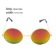 thumbnail image 4 of Gafas de sol Qarigey Diseño único Colores surtidos Unisex Dorado Púrpura AP009399-07, 4 of 6