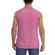 thumbnail image 4 of Balery Pink Gingham Camisetas sin mangas para hombre, absorbe la humedad y protege contra el mal olor.-Medium, 4 of 7