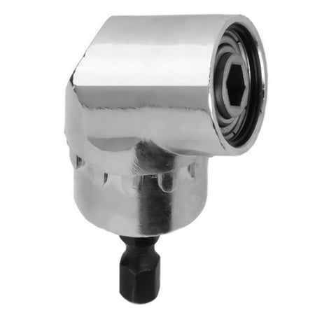 

SANWOOD Turning Head Screwdriver 105 Degree Extension 1/4 Inch Hex Drill Bit Turning Head Screwdriver Socket Holder