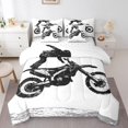thumbnail image 1 of YST, Motorbike, Comforter Set, Racing Motorcycle, 7-Piece, Full, 1 of 5