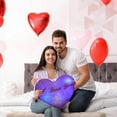 thumbnail image 4 of Valentines Day Decoration Colorful Luminous Love Pillow I Loveyou Confession Heart Shaped Pillow Home Decoration Valentine's Day Pillow Valentines Day Gifts, 4 of 6