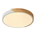 thumbnail image 3 of Aiwen Round LED Flush Mount Ceiling Lamp Modern Light Fixture White, 3 of 9