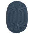 thumbnail image 1 of Colonial Mills Rug BR57R120X120 Boca Raton - Lake Blue 10 ft. round Braided Rug, 1 of 1