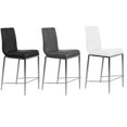 thumbnail image 2 of Chaise de pub canadienne Britt noire, 2 of 2