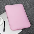 thumbnail image 6 of RAINYEAR 16 Inch Laptop Sleeve Protective Soft Case Padded Zipper Cover Carrying Computer Bag Compatible with 2020 2021 New 16" MacBook Pro/Retina/Touch Bar Specially for Model A2141(Pink), 6 of 6