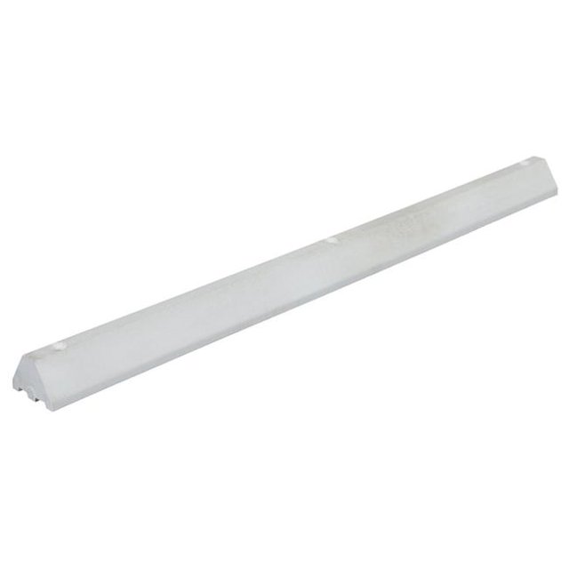 Vestil Manufacturing CS-S72-W 72 in. Recycled Plastic Car Stop, White