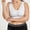 White, variant on GaThRRgYP Tops for Women Trendy,Summer Tops for Women Plus Size,Women Pure Color Plus Size Ultra-thin Large Bra Sports Full Bra Cup Tops