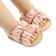 thumbnail image 5 of Ticikt Baby Girls Sandals Summer Shoes Outdoor Prewalker Toddler Girls Shoes for Summer,Color:Red,6-12 Months, 5 of 6
