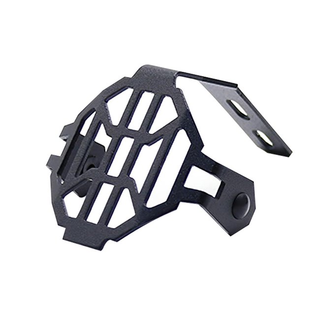 Riwesomey Protector de luz antiniebla disipación de calor antivibración protector de faro de motocicleta cubierta de luces antiniebla resistente Accesorios para motos No.2