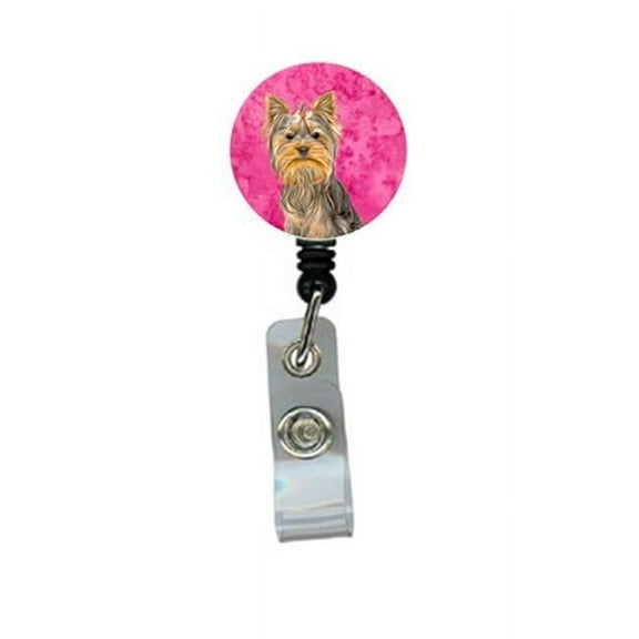 Carolines Treasures KJ1227PK-BR Schnauzer Retractable Badge Reel